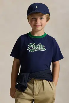 Polo Ralph Lauren tricou de bumbac pentru copii imagine