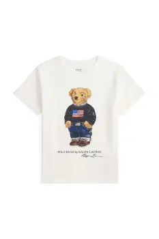 Polo Ralph Lauren tricou de bumbac pentru copii imagine