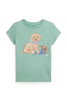 Polo Ralph Lauren tricou de bumbac pentru copii imagine