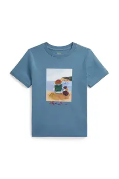 Polo Ralph Lauren tricou de bumbac pentru copii imagine
