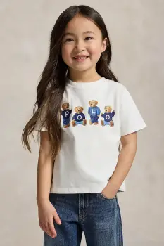 Polo Ralph Lauren tricou de bumbac pentru copii imagine