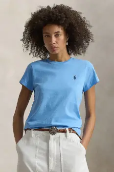 Polo Ralph Lauren Tricou de dama din bumbac imagine
