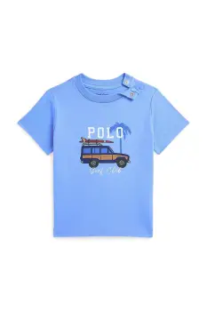 Polo Ralph Lauren tricou din bumbac pentru bebelusi imagine