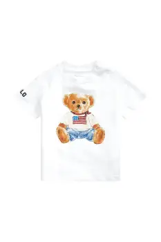 Polo Ralph Lauren tricou din bumbac pentru bebelusi imagine