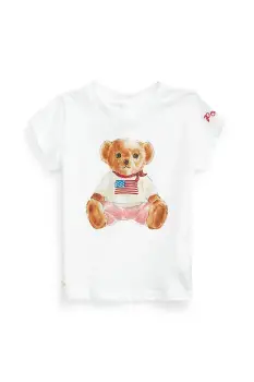 Polo Ralph Lauren tricou din bumbac pentru bebelusi imagine