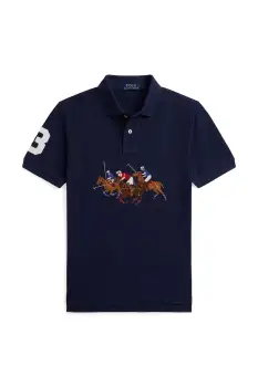 Polo Ralph Lauren tricouri polo din bumbac pentru copii imagine