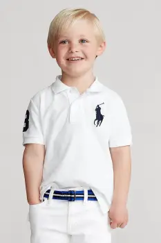Polo Ralph Lauren tricouri polo din bumbac pentru copii imagine