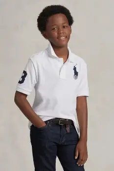 Polo Ralph Lauren tricouri polo din bumbac pentru copii imagine