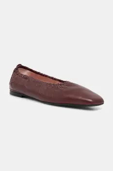 Pretty Ballerinas balerini de piele Camille culoarea bordo, 49872_001 imagine