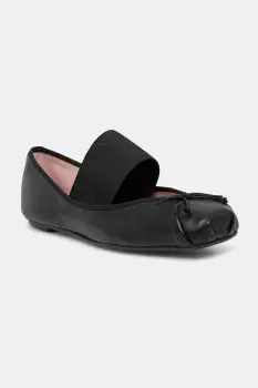 Pretty Ballerinas balerini de piele Kristen culoarea negru, 52652_001 imagine