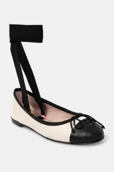 Pretty Ballerinas balerini de piele Nicole culoarea bej, 52067_A imagine