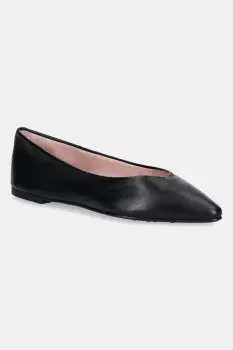 Pretty Ballerinas balerini de piele TYRA culoarea negru, 52775_001 imagine