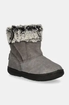 Primigi cizme de iarna pentru copii din piele intoarsa culoarea gri, PSN 68507 imagine