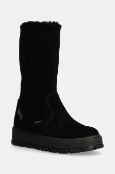 Primigi cizme din piele intoarsa culoarea negru, PNEGT 68696 imagine