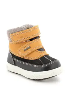 Primigi ghete de iarna pentru copii din piele culoarea galben, PBZGT 88566 imagine