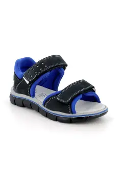 Primigi sandale din piele intoarsa pentru copii culoarea bleumarin, PTV 78951 imagine