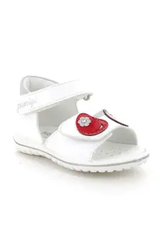 Primigi sandale din piele pentru copii culoarea alb, PSW 78645 imagine