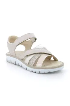 Primigi sandale din piele pentru copii culoarea bej, PAX 78910 imagine