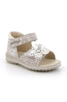 Primigi sandale din piele pentru copii culoarea bej, PSW 78648 imagine