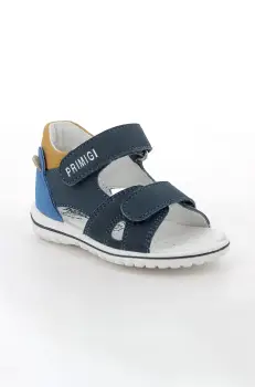 Primigi sandale din piele pentru copii culoarea bleumarin, PSW 78653 imagine