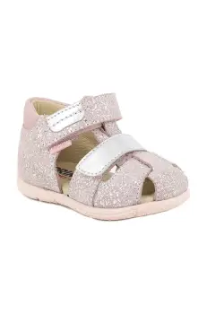 Primigi sandale din piele pentru copii culoarea roz, PYK 79115 imagine