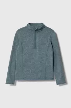 Protest bluza copii FABRIZOM JR culoarea turcoaz, melanj imagine