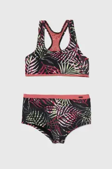 Protest costum de baie pentru copii din doua piese PRTMADDA culoarea roz imagine