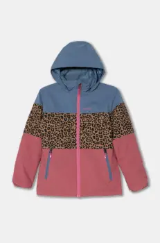 Protest geaca de schi pentru copii PRTFANCY culoarea maro, 6410444 imagine