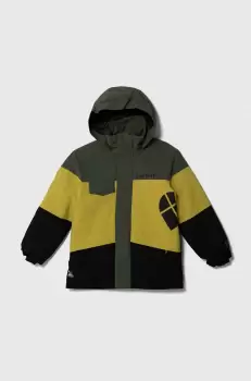 Protest geaca de schi pentru copii PRTPECKER JR culoarea verde imagine