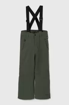 Protest pantaloni de schi pentru copii culoarea verde imagine