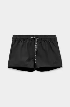 Protest pantaloni scurti copii PRTEVI JR culoarea negru, cu imprimeu, talie reglabila imagine