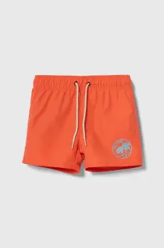 Protest pantaloni scurti copii PRTYORK culoarea portocaliu, talie reglabila imagine