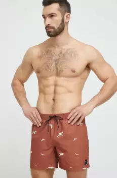 Protest pantaloni scurti de baie culoarea portocaliu imagine