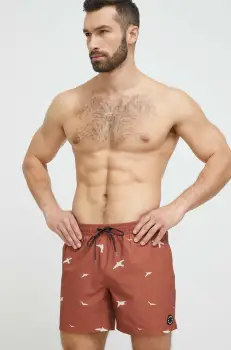 Protest pantaloni scurti de baie culoarea portocaliu imagine