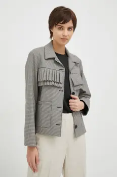 PS Paul Smith geaca femei, culoarea negru, de tranzitie imagine