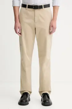 PS Paul Smith pantaloni culoarea bej, drept, M2R-632Z-T22377 imagine