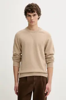 PS Paul Smith pulover de lana culoarea bej, light, M2R-487Z-T22514 imagine