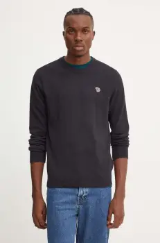 PS Paul Smith pulover din amestec de lana barbati, culoarea negru, light, M2R.530XZ.N22226 imagine