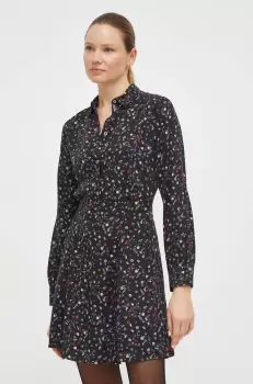 PS Paul Smith rochie culoarea negru, mini, evazati imagine