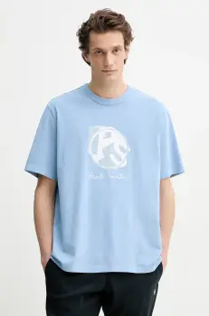 PS Paul Smith tricou din bumbac barbati, cu imprimeu, M2R.204Z.PP4817 imagine