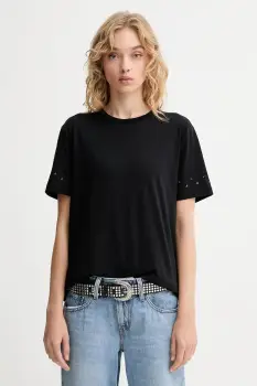 PS Paul Smith tricou din bumbac culoarea negru, W2R-232V-TP5443 imagine