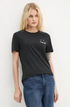 PS Paul Smith tricou din bumbac femei, culoarea negru, W2R.G799E.N21154 imagine
