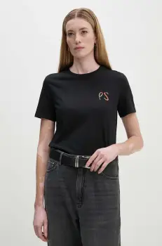PS Paul Smith tricou femei, culoarea negru, W2R.G799.NP4842 imagine