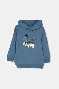 Puma bluza copii X TROLLS Hoodie TR cu gluga, cu imprimeu, 627378 imagine