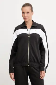 Puma bluza culoarea negru, uni, 632137 imagine