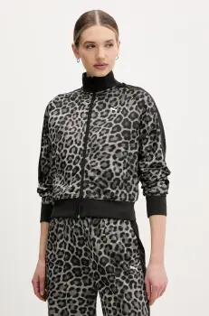 Puma bluza femei, culoarea gri, modelator, 632342 imagine