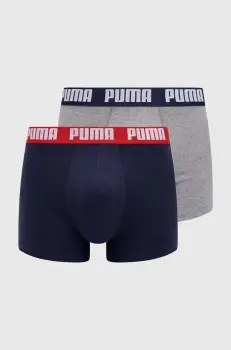 Puma boxeri 2-pack barbati, culoarea albastru marin, 938320 imagine