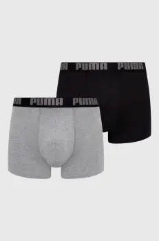 Puma boxeri 2-pack barbati, culoarea gri, 938320 imagine
