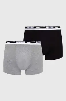 Puma boxeri 2-pack barbati, culoarea gri, 938325 imagine