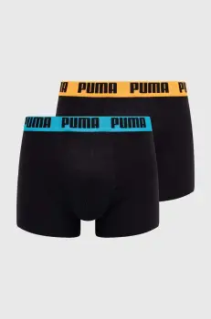 Puma boxeri 2-pack barbati, culoarea negru, 938320 imagine